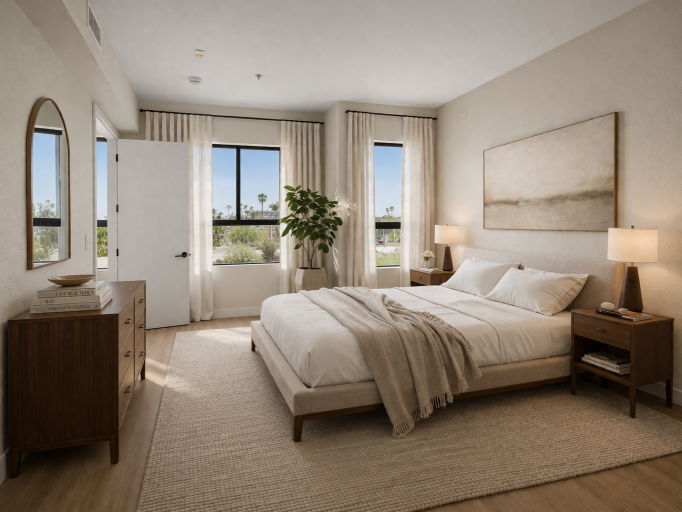 Bedroom Rendering | Orterra Residences
