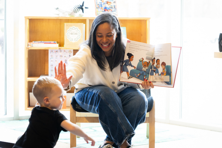 Chandra Donelson on Veterans Day at Museum