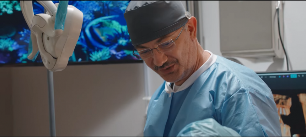 Dr Taskonak During Full Mouth Surgery