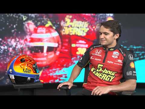 IndyCar Driver, Pietro Fittipaldi, looking to follow his grandfather's success on the streets of Detroit.