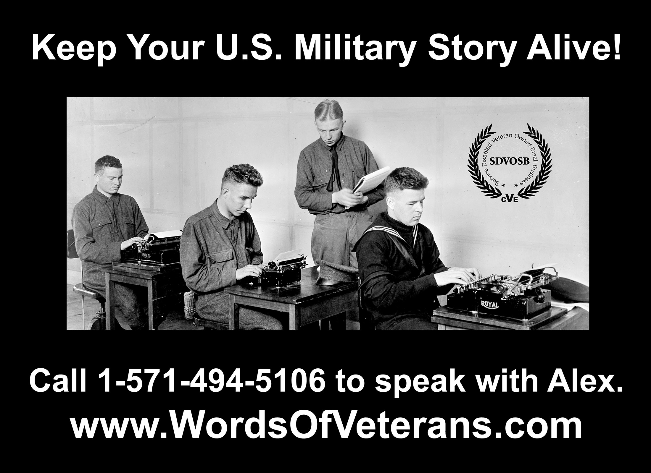 Keep Your Military Story Alive