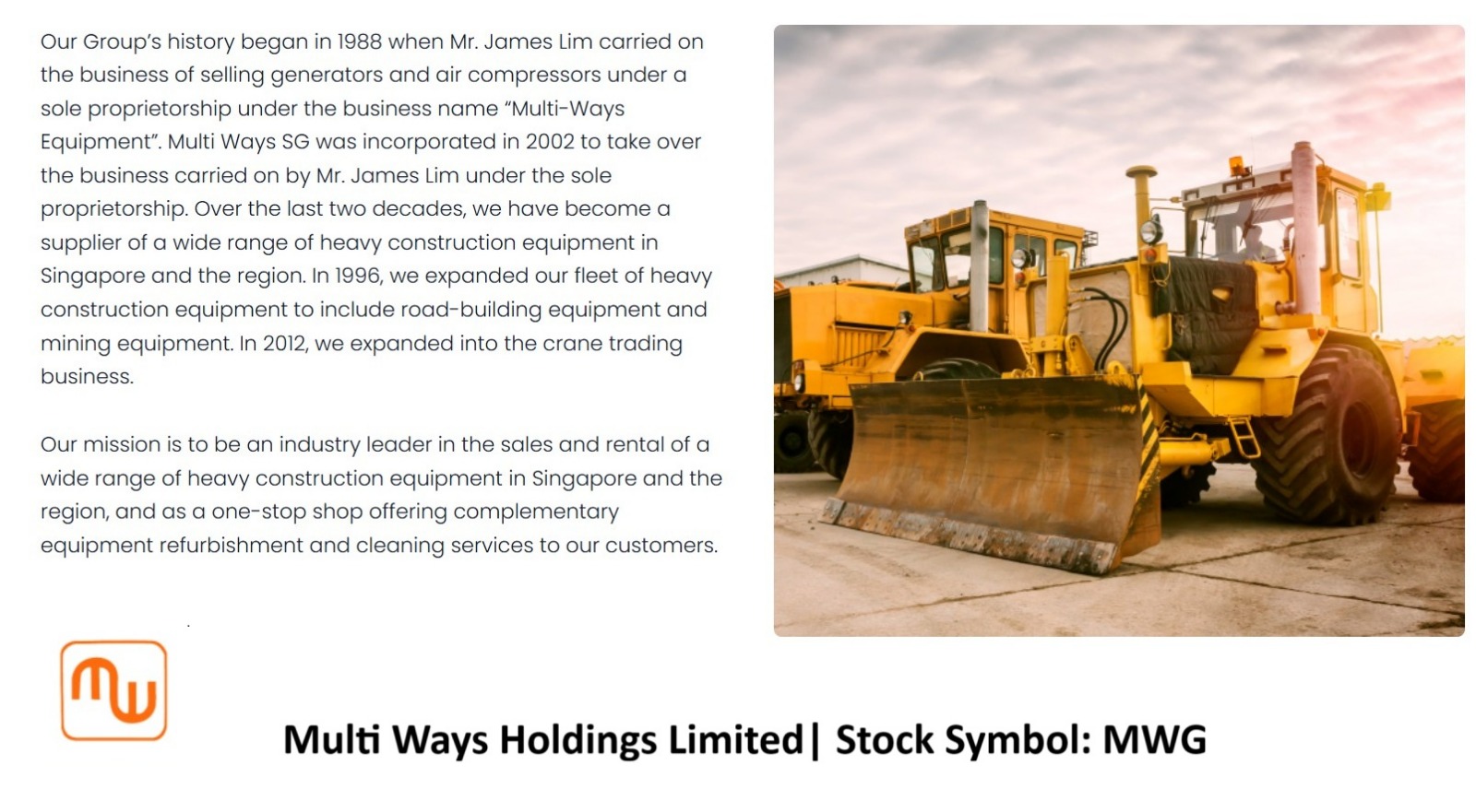 $MWG Contracts: (NYSE: MWG)