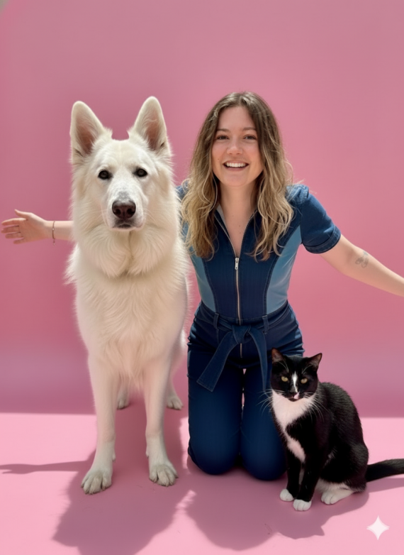 myLAB Box Co-Founder CEO Lora Miro and Her Pets